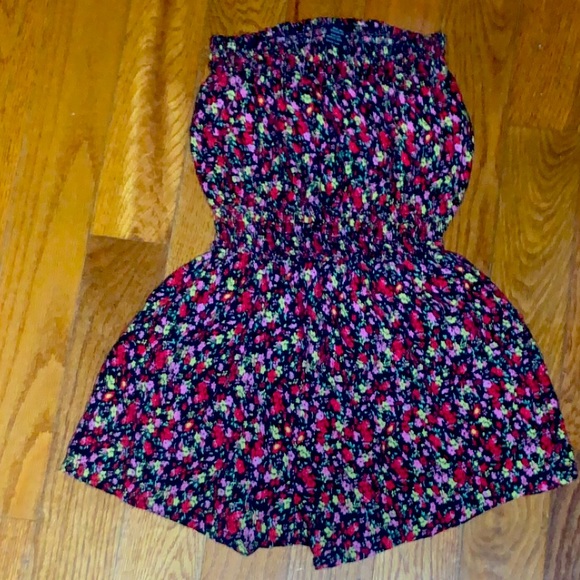 Flower print romper - Picture 3 of 4